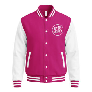 Heavyweight letterman jacket