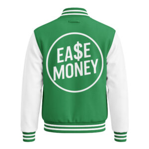 Heavyweight letterman jacket