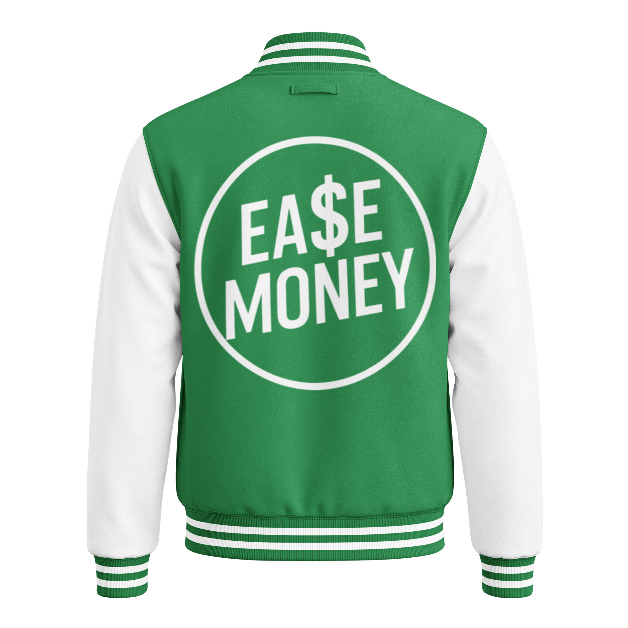 Heavyweight letterman jacket