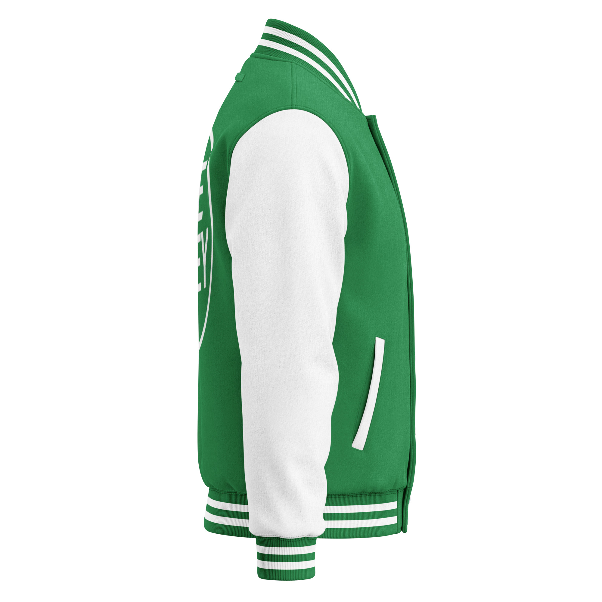 Heavyweight letterman jacket - Image 4