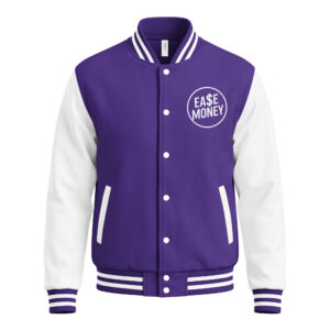 Heavyweight letterman jacket