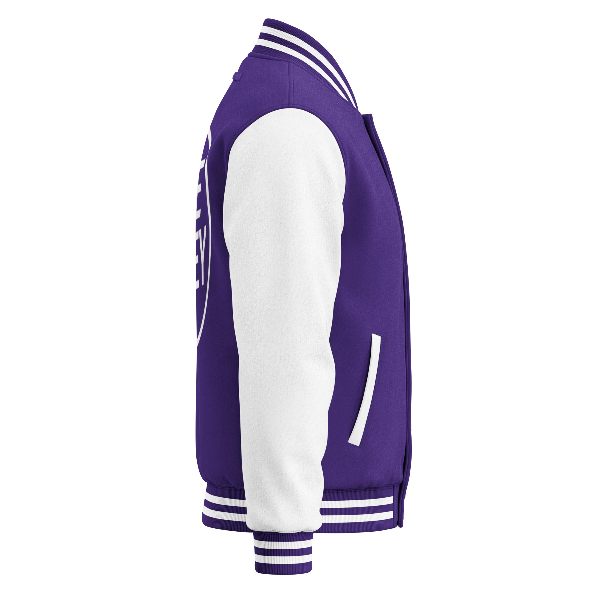 Heavyweight letterman jacket - Image 4