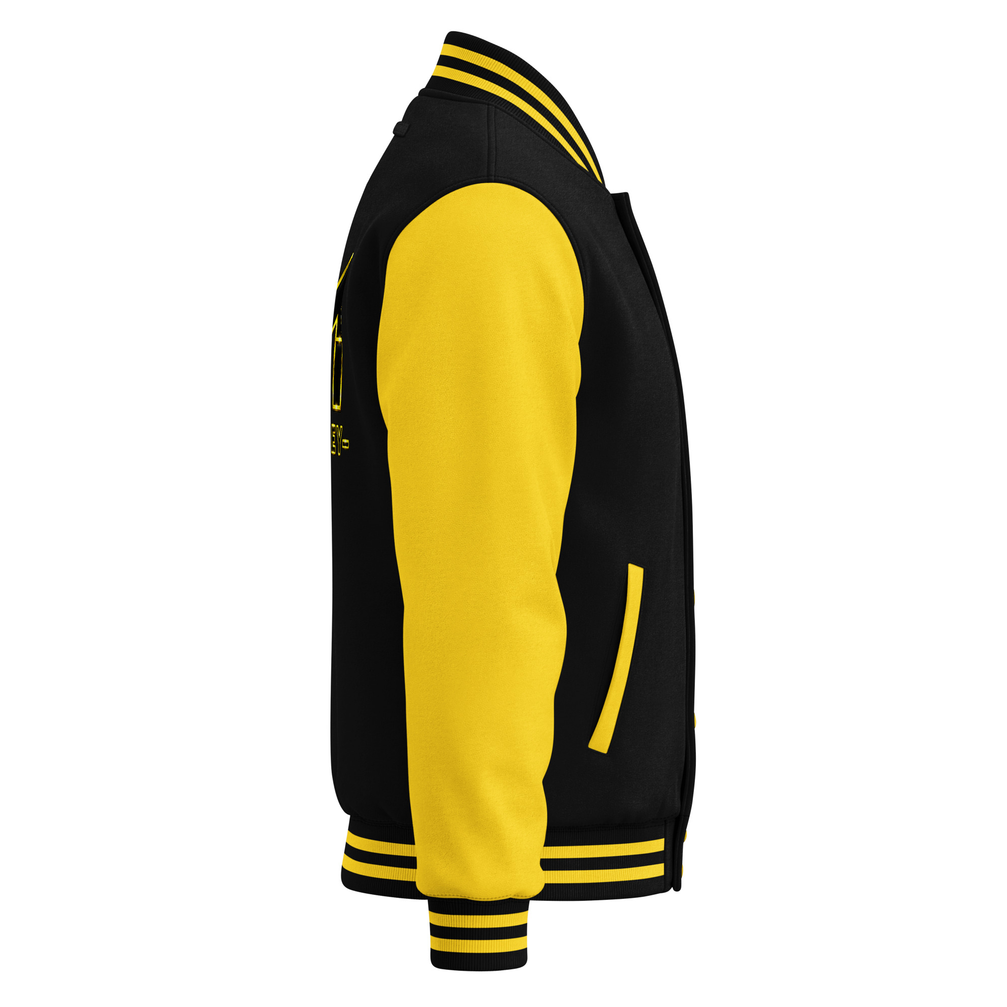 Heavyweight letterman jacket - Image 7